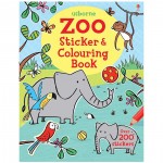 Usborne Zoo Sticker & Colouring Book